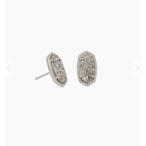 Kendra Scott Ellie Silver Stud Earrings